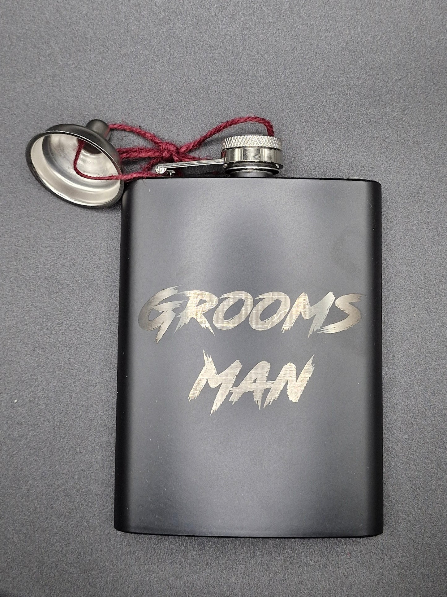 Grooms Man Flask