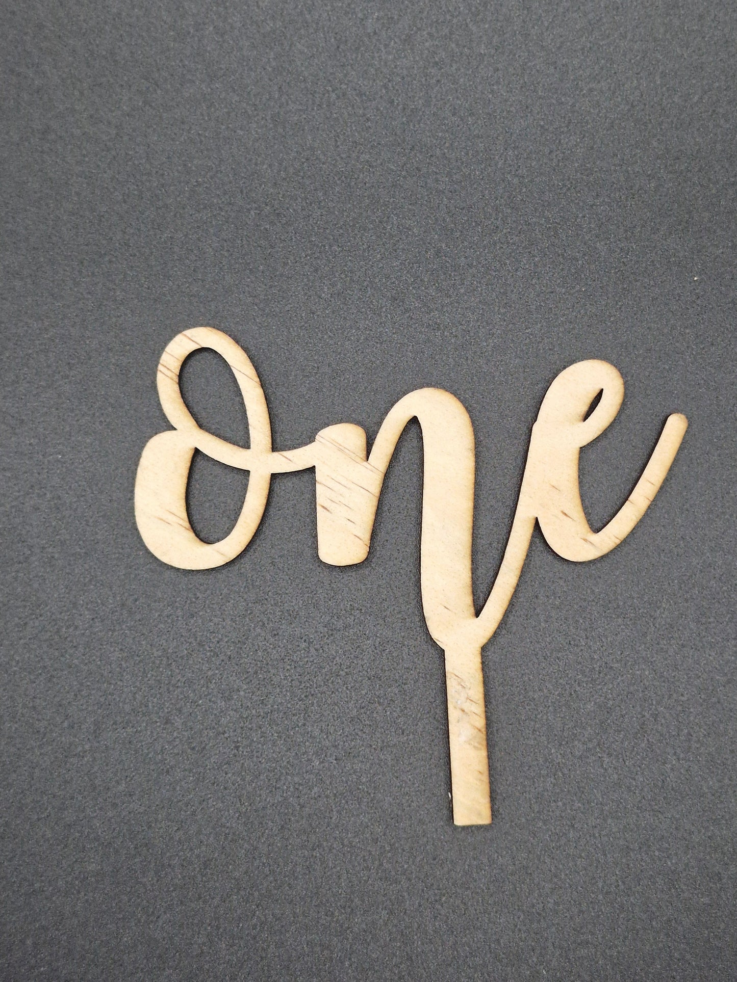 Ply wood Cake Topper