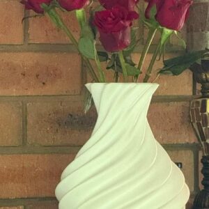 Large Twisted Vase